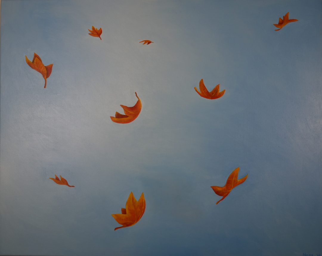 Dancing leaves